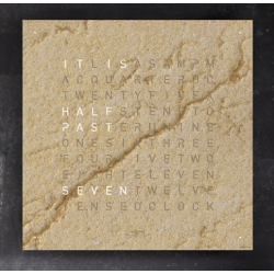 Orologio da parete qlocktwo desert 